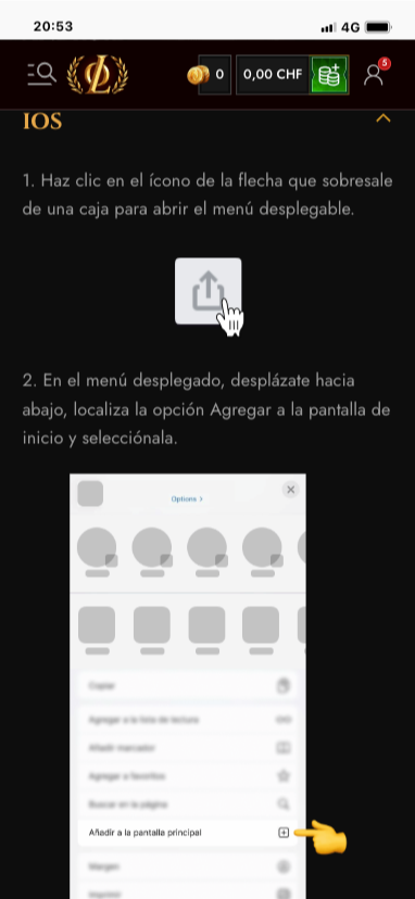 Legiano casino app descargar ios