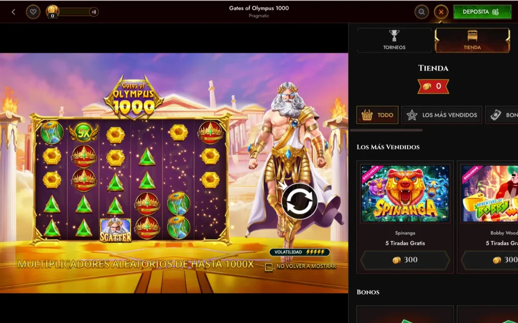 Legiano Slot jugabilidad